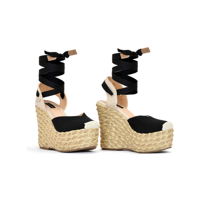 Caro Black Espadrilles